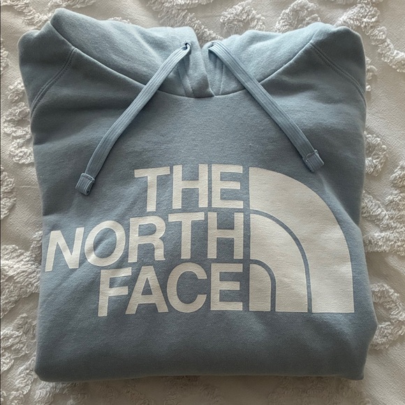 The North Face Tops - The North Face Light Blue Hoodie